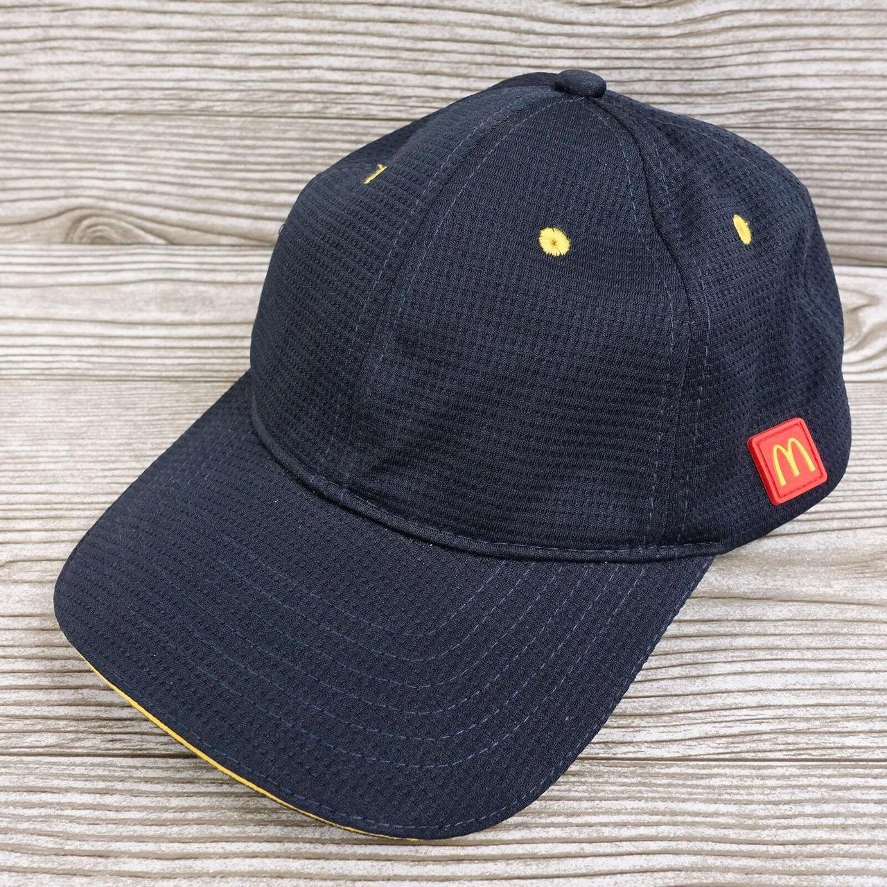 APPAREL COLLECTION McDONALD'S BLUE ADJUSTABLE... - Depop