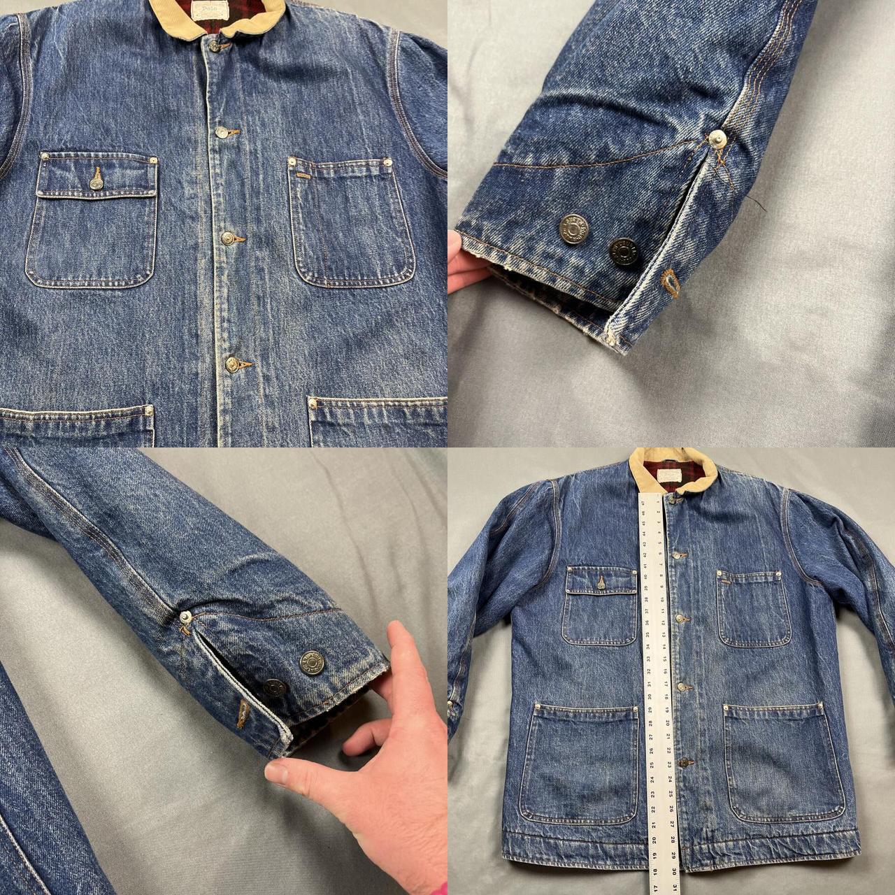 Vintage Polo Ralph Lauren denim jacket Wool flannel - Depop