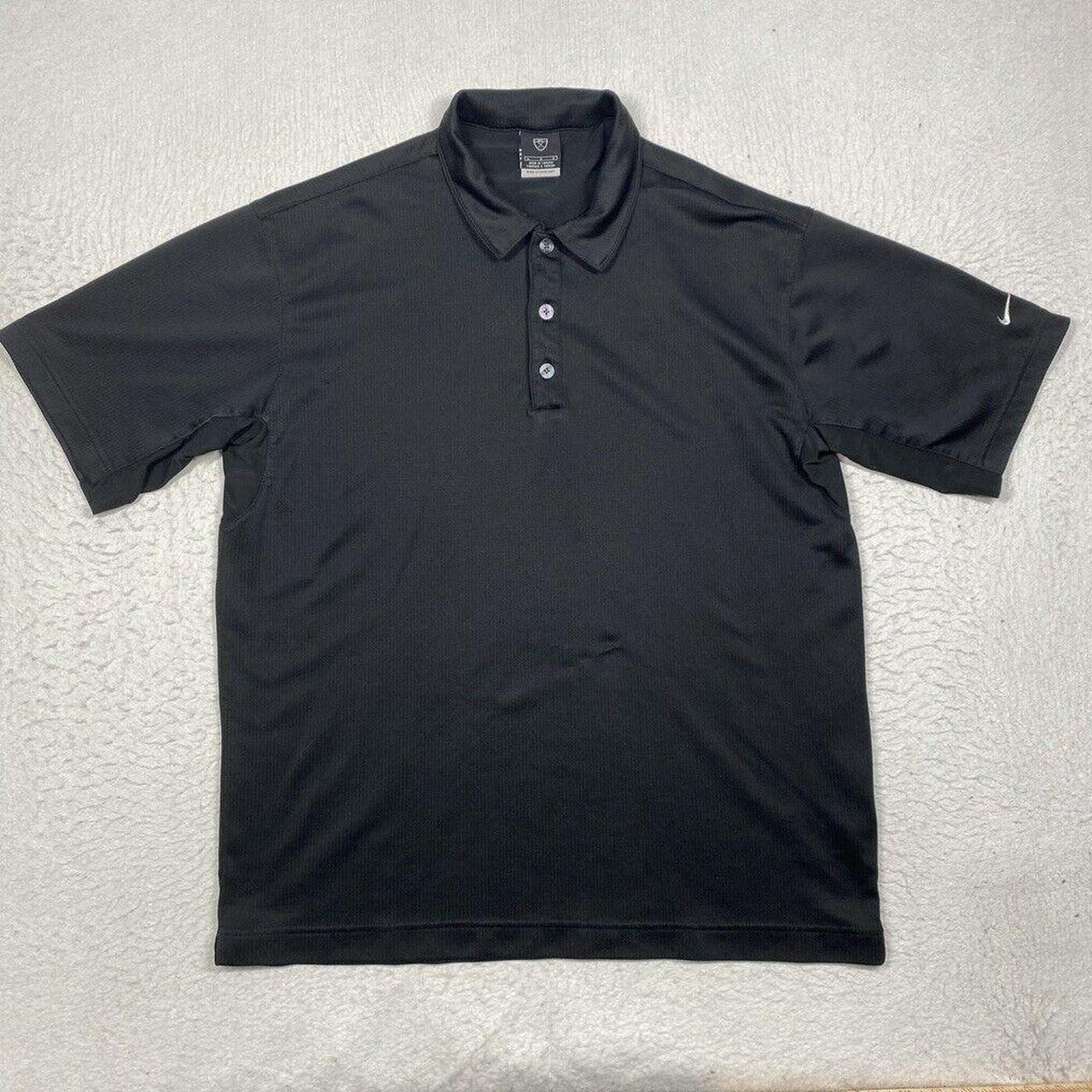 Nike Men's Black Polo-shirts | Depop