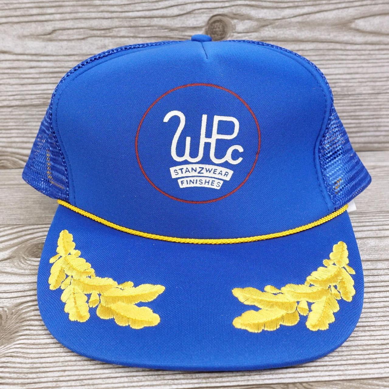 Lotto Men's Gold and Blue Hat