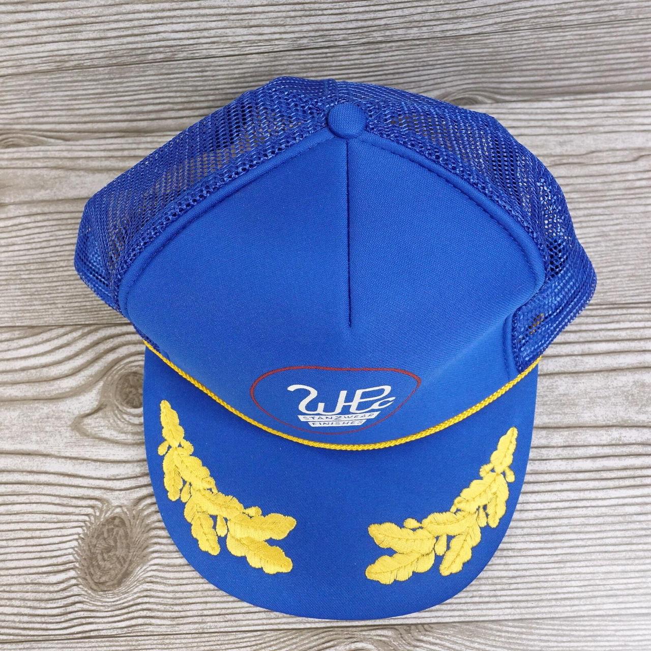 Lotto Men's Gold and Blue Hat (3)