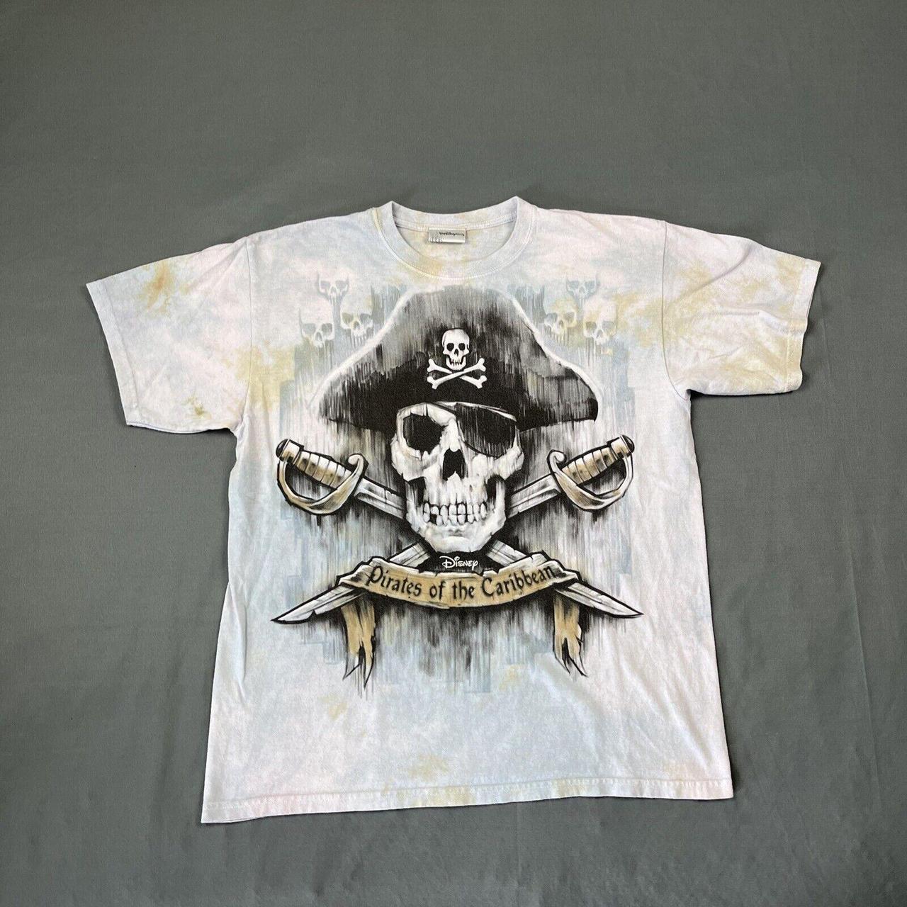 Vintage Disney Pirates of the Caribbean Tie-Dye T-Shirt