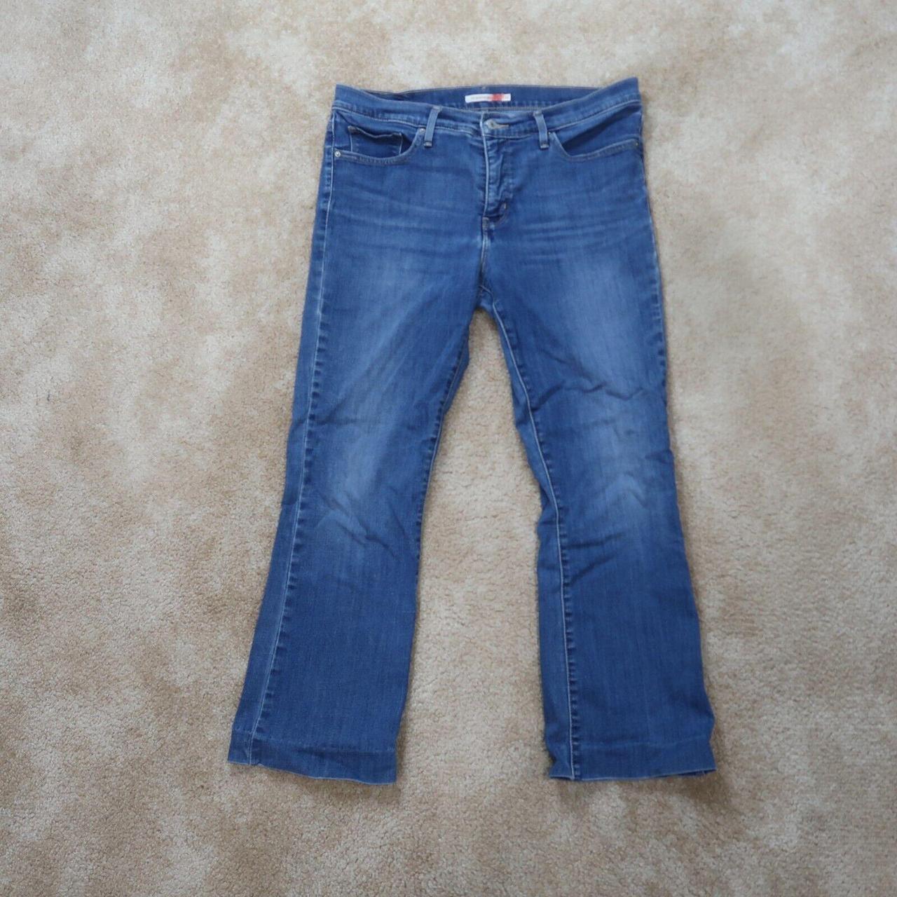 Levi's 315 Shaping Bootcut Jeans Women's 32 Blue... - Depop