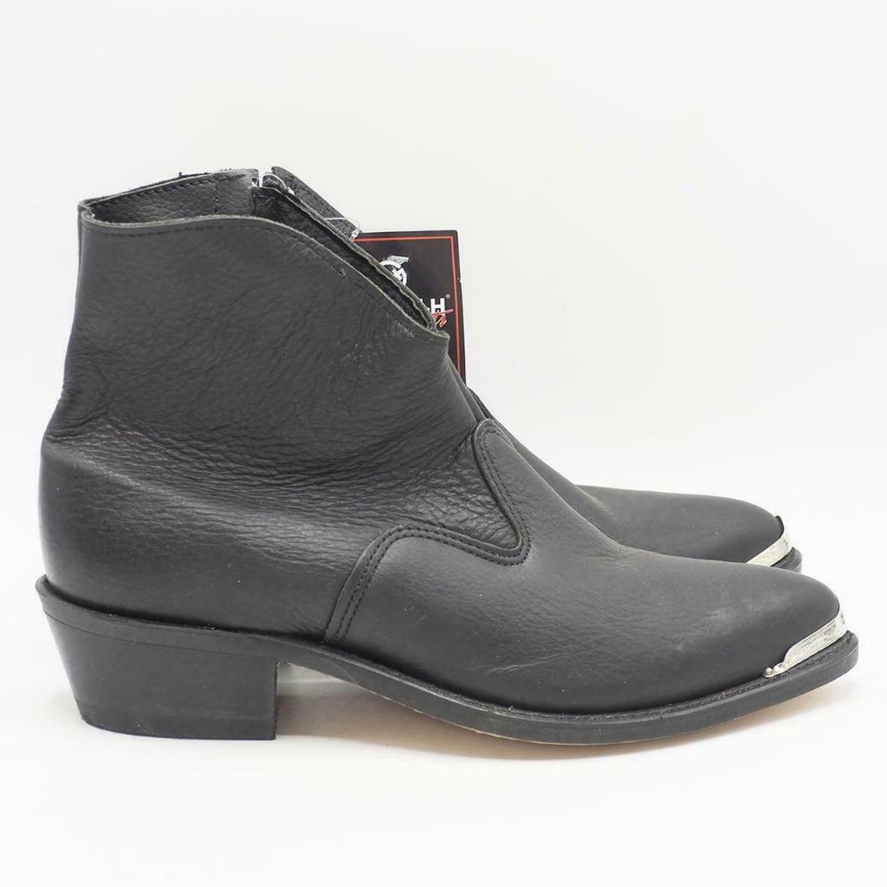 Double h zipper on sale boots