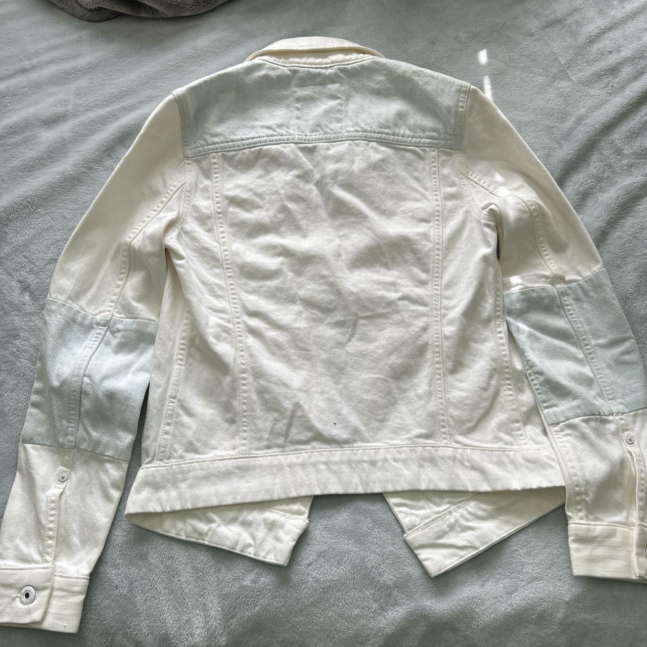 G-Star Women's White Jacket | Depop