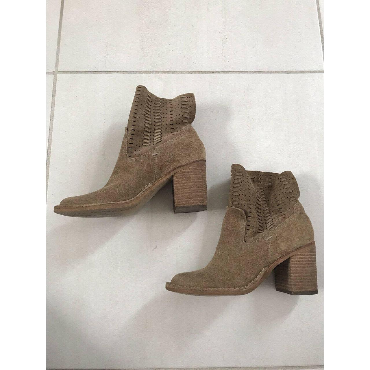 Dolce vita perforated hot sale suede bootie