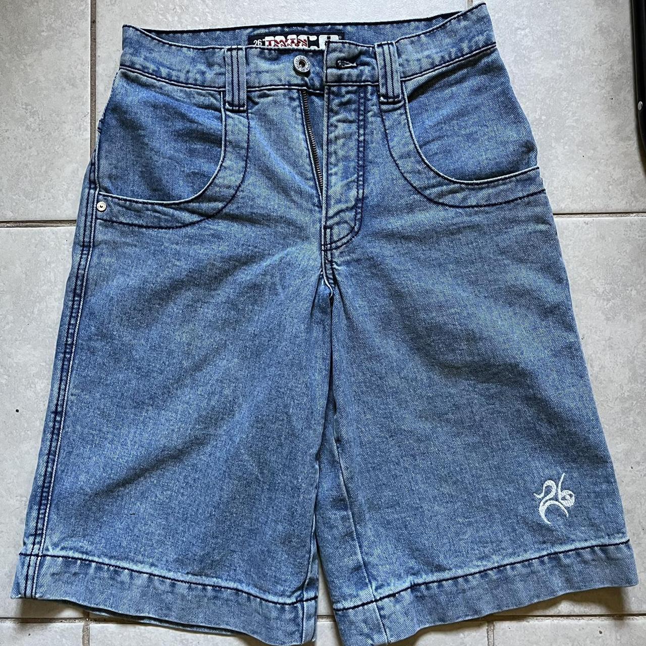 jnco jeans jorts JNCO twin cannon shorts antique... - Depop