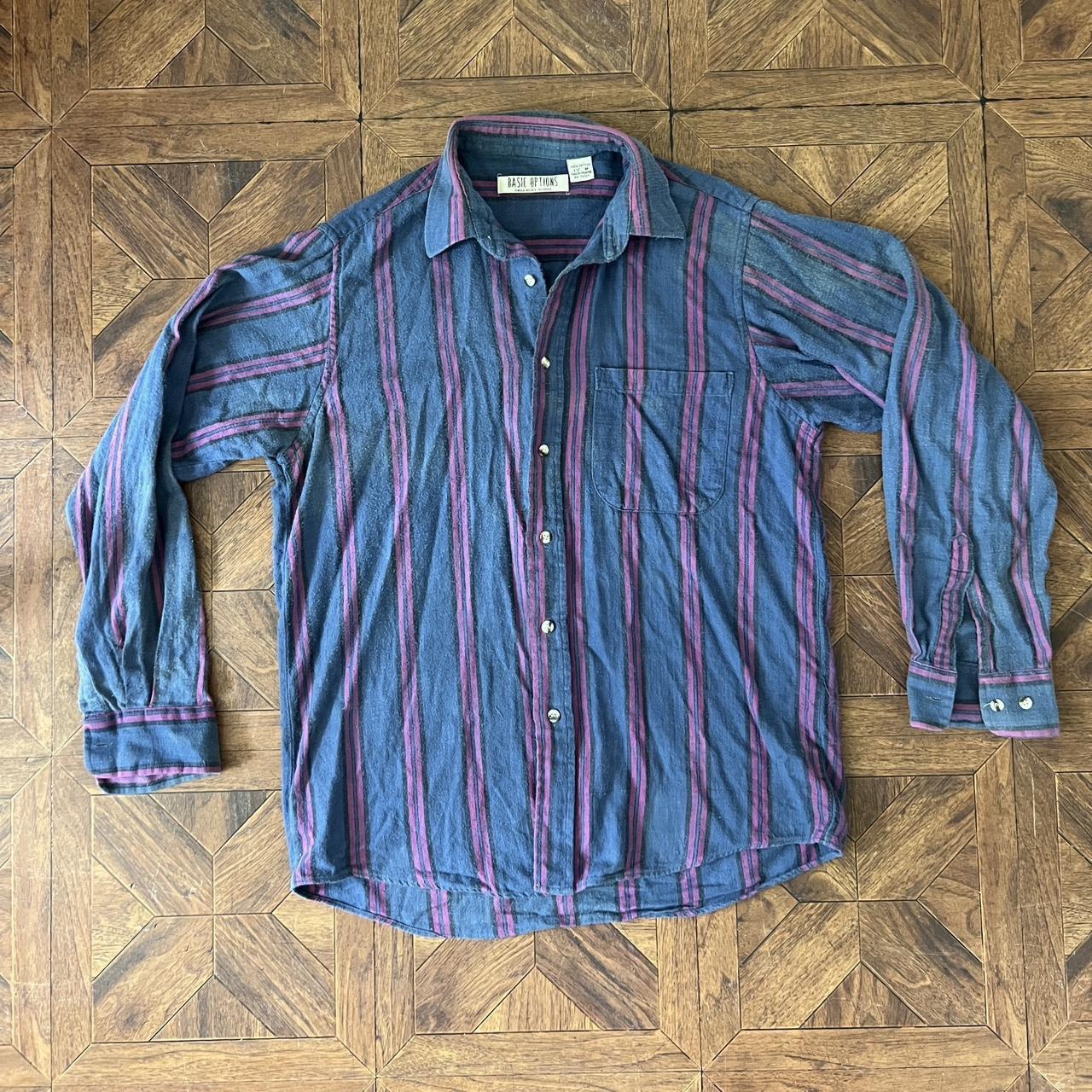 Women's Blouse - Blue/Multi - M – Basic Options M… - image 2