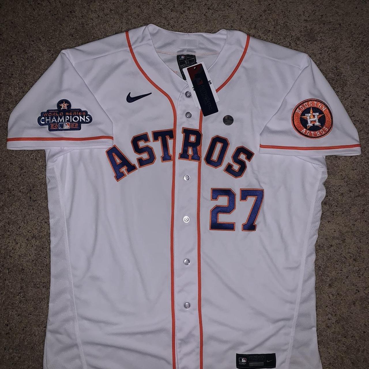 Nike Men's Houston Astros Jose Altuve 2022 World Series Champs