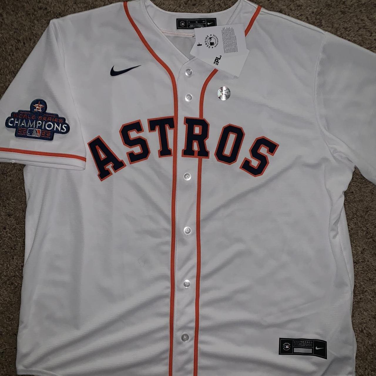 Men's S Houston Astros Alex Bregman Nike Navy 2022 - Depop