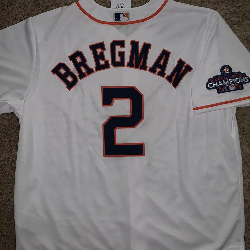 Men's S Houston Astros Alex Bregman Nike Navy 2022 - Depop