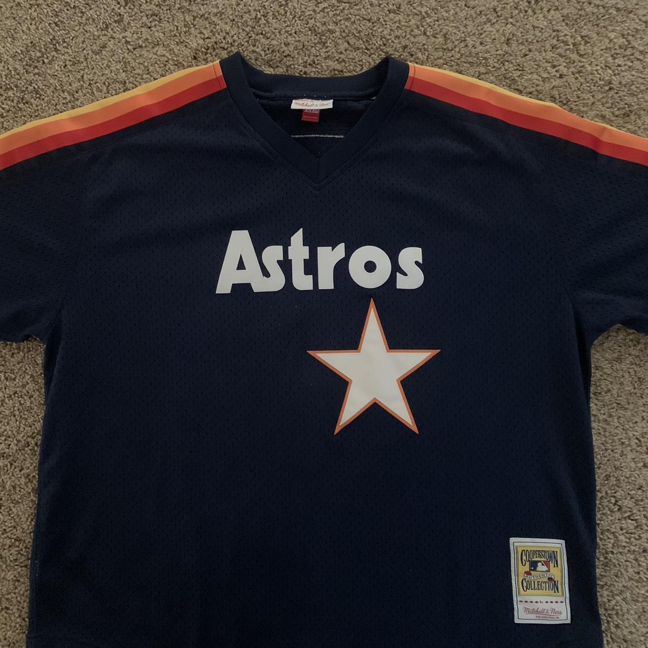 Men's Mitchell & Ness Craig Biggio Navy Houston Astros