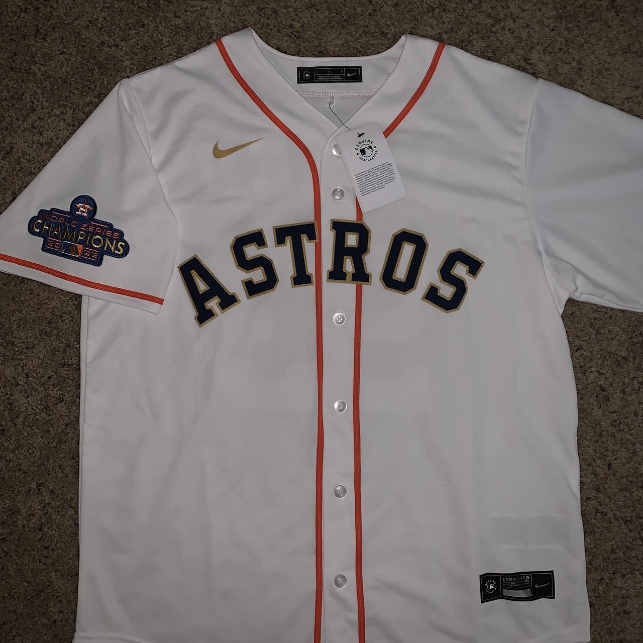 Jose Altuve Nike Astors T-Shirt Size Large Great - Depop