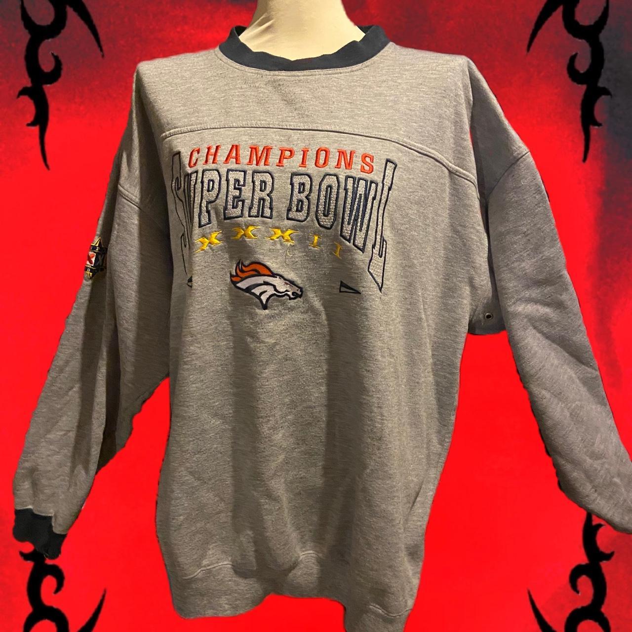 Denver Broncos Super Bowl sweater Championship team - Depop