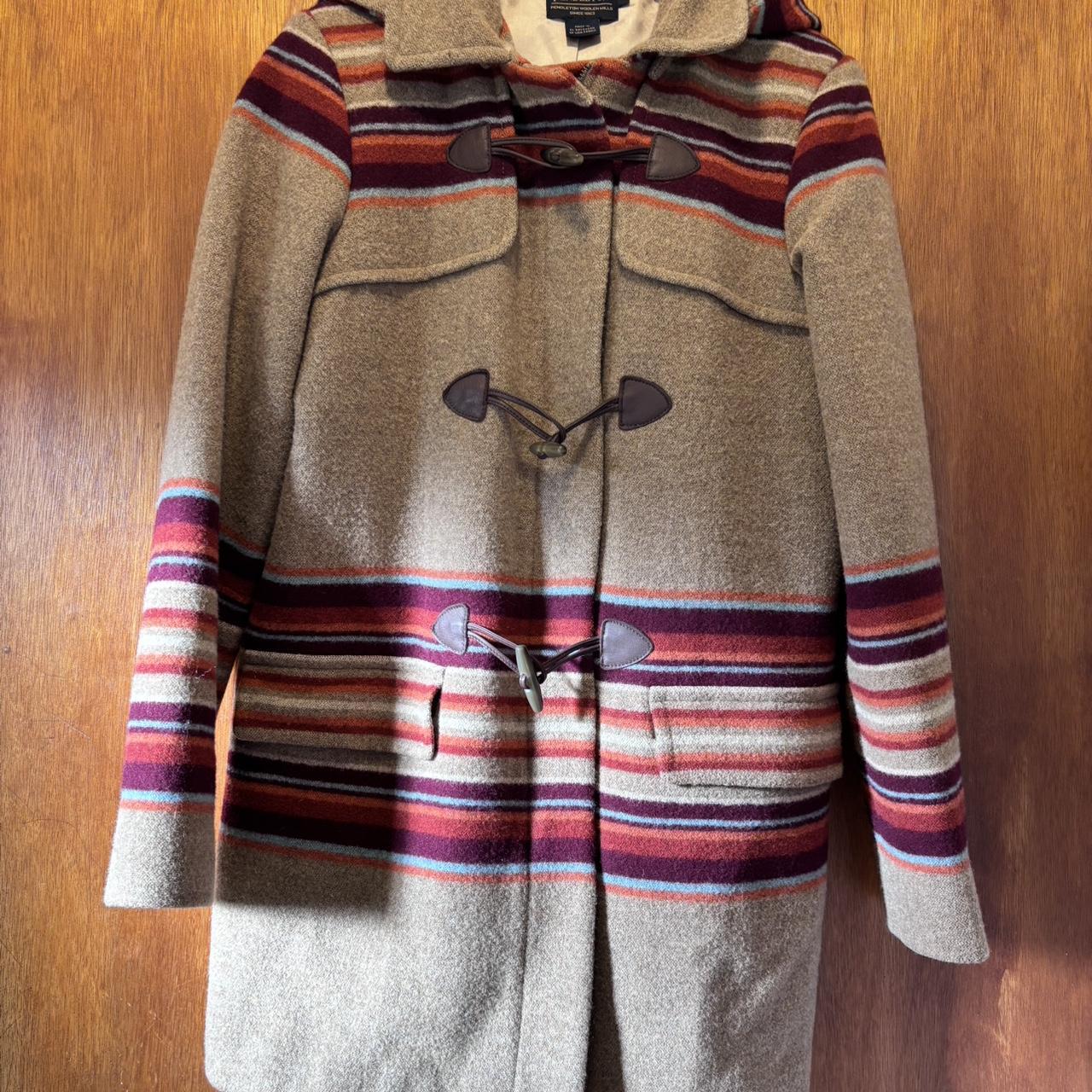 Pendleton Women's Coat - Multi/Brown - M – Pendle… - image 1