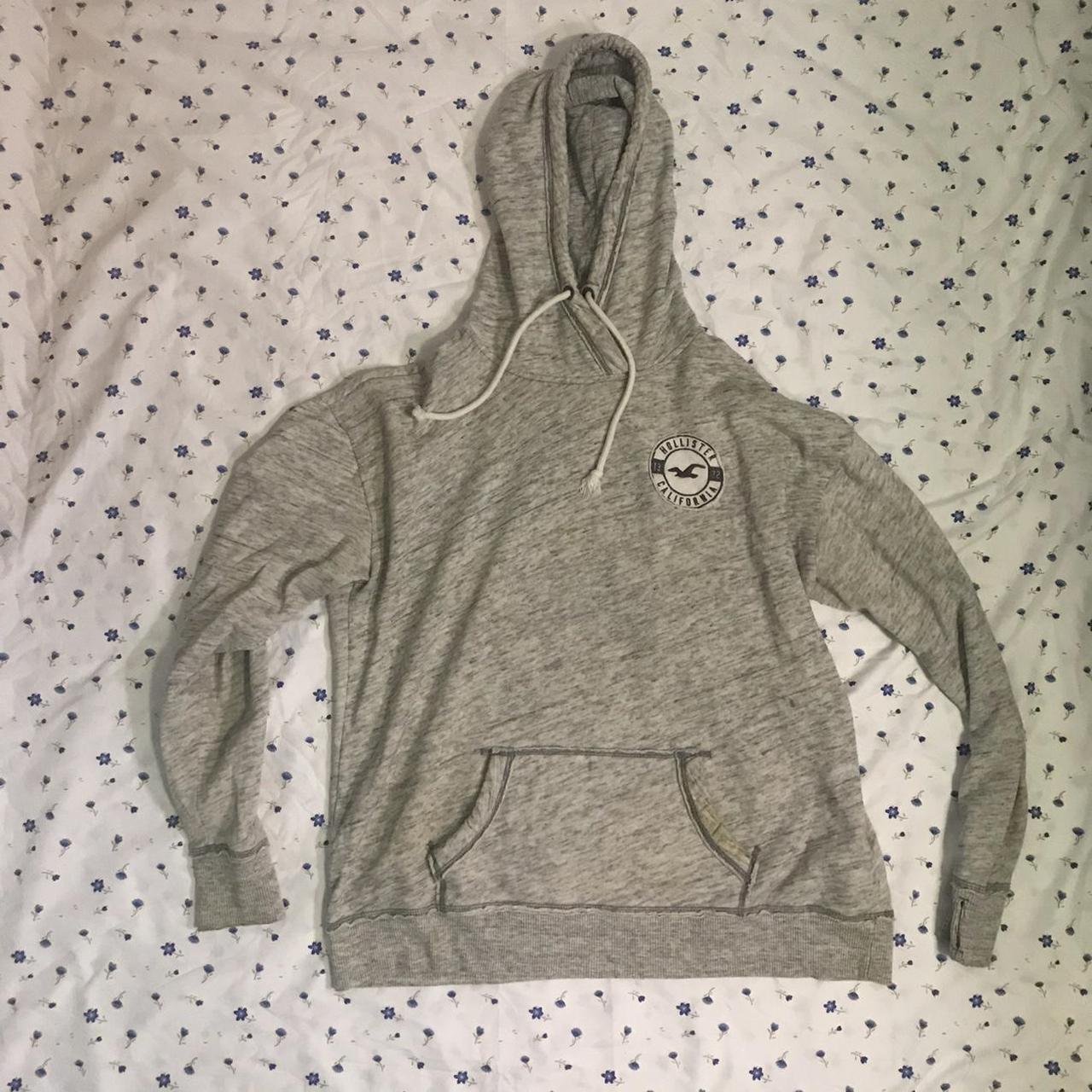 Gray hollister online hoodie