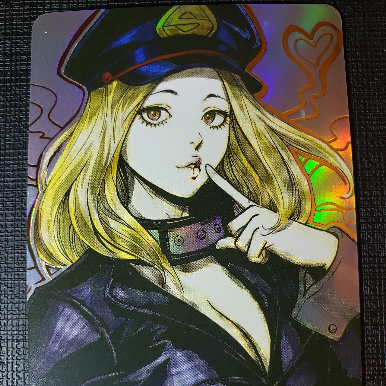 My hero academia Camie Utsushimi gold engraved holo... - Depop