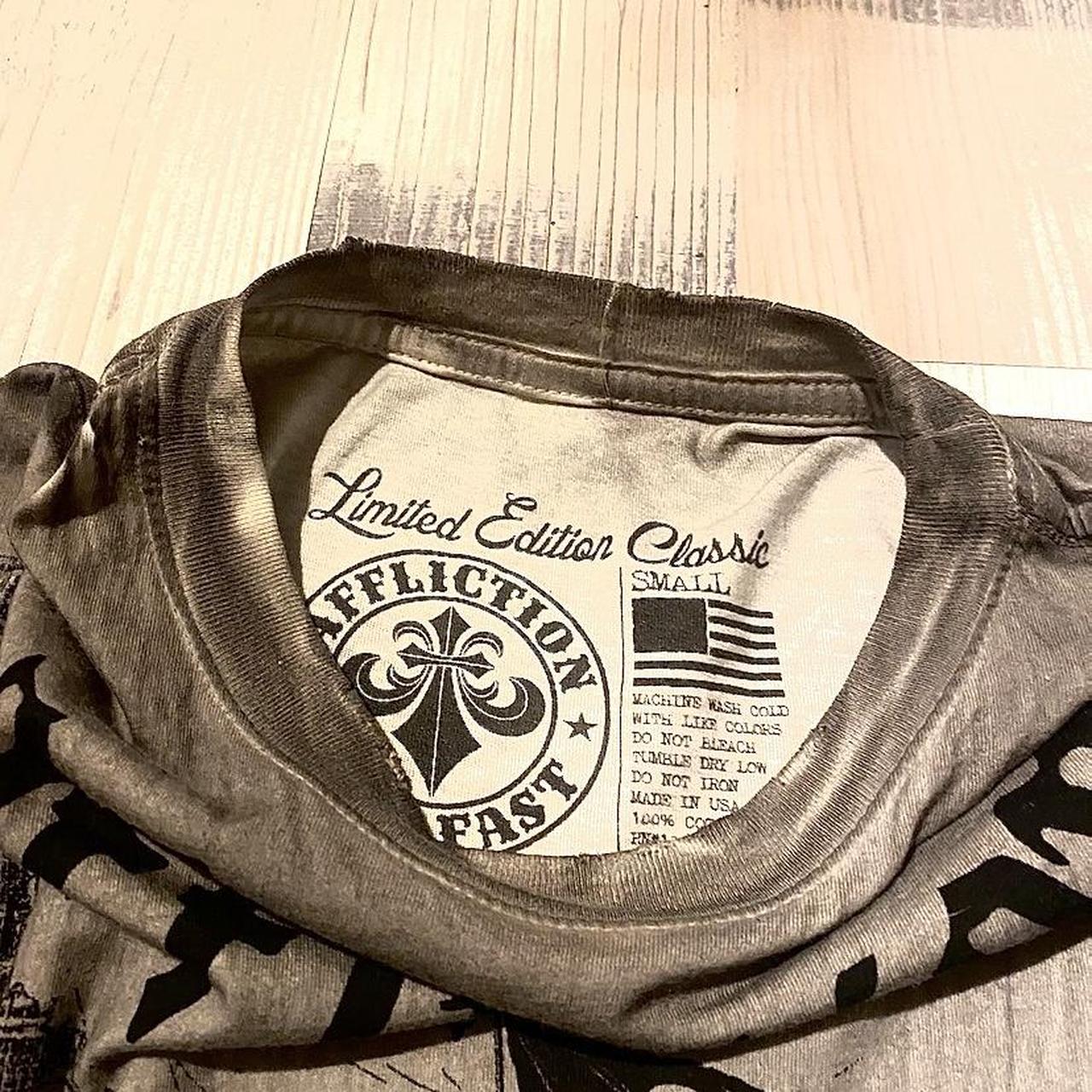rare asf affliction army shirt. the original one! it... - Depop