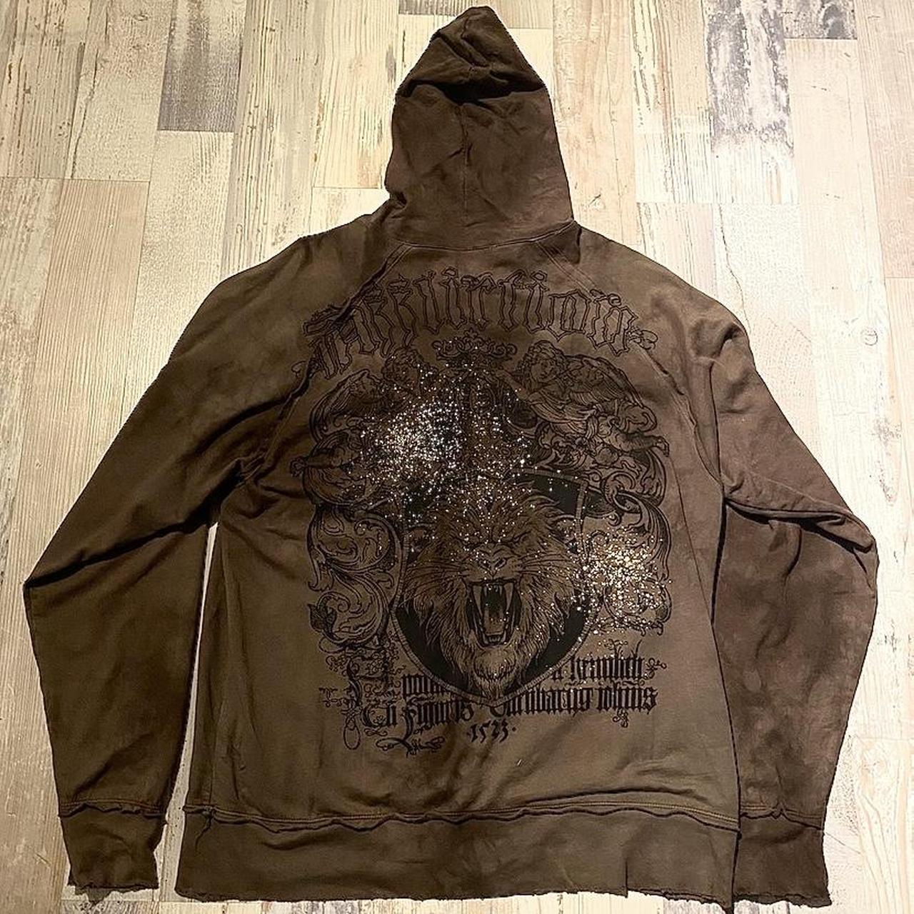 Affliction Men's Hoodie | Depop