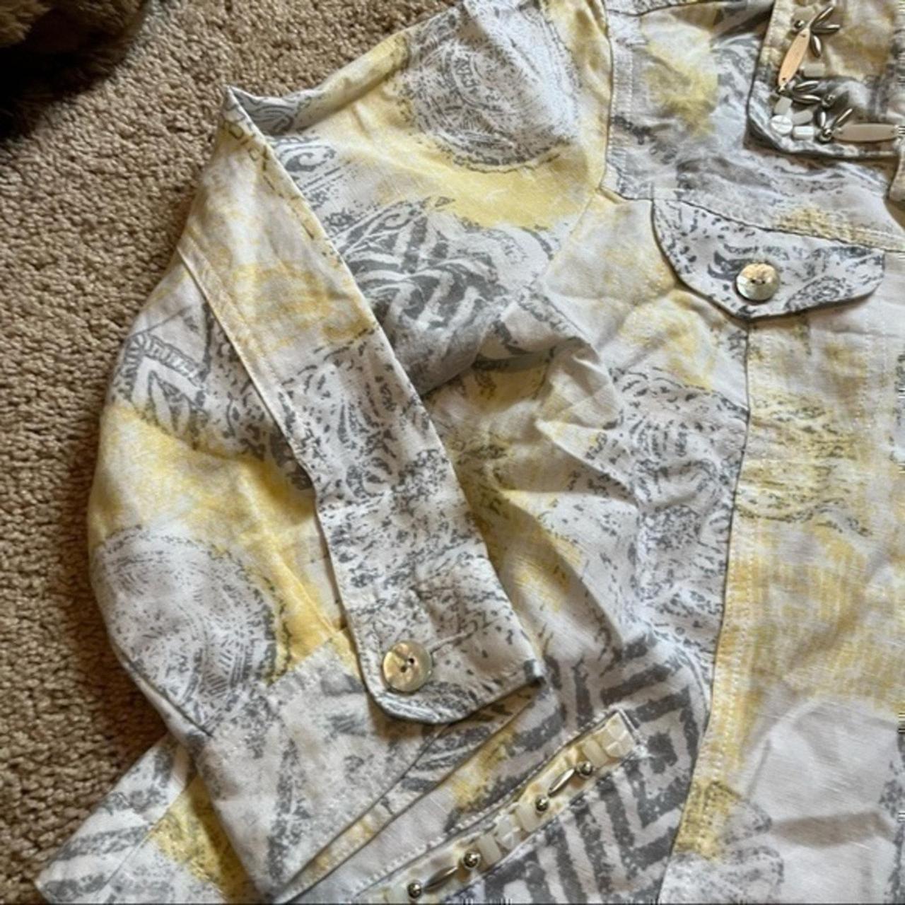 Ruby Rd. Women's Jacket - Yellow/Green - 12 – Rub… - image 6