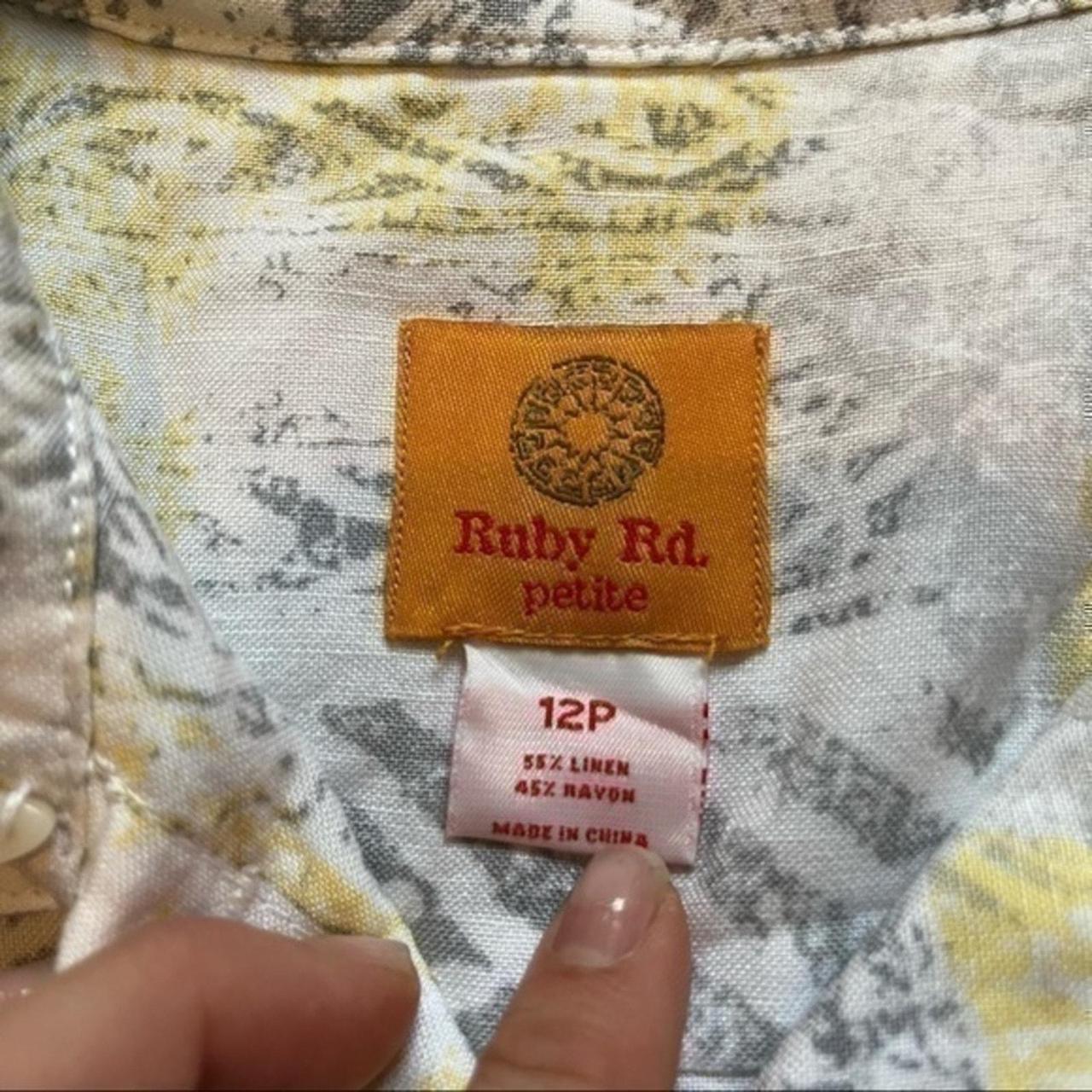 Ruby Rd. Women's Jacket - Yellow/Green - 12 – Rub… - image 5