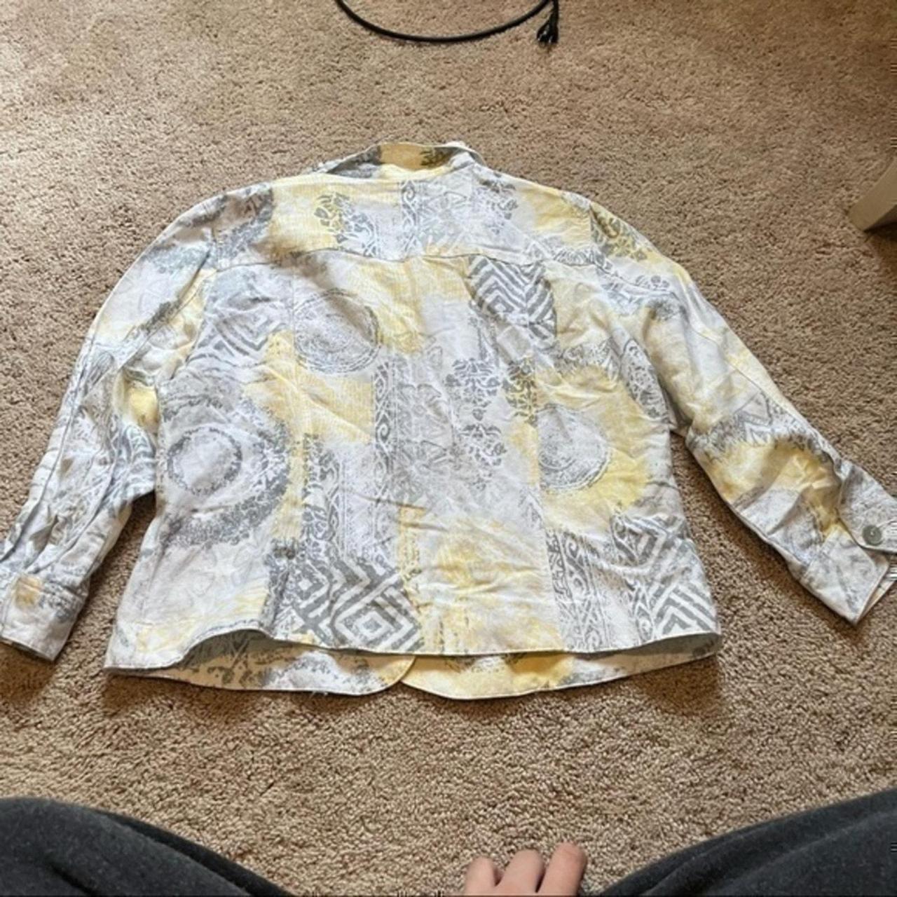 Ruby Rd. Women's Jacket - Yellow/Green - 12 – Rub… - image 7