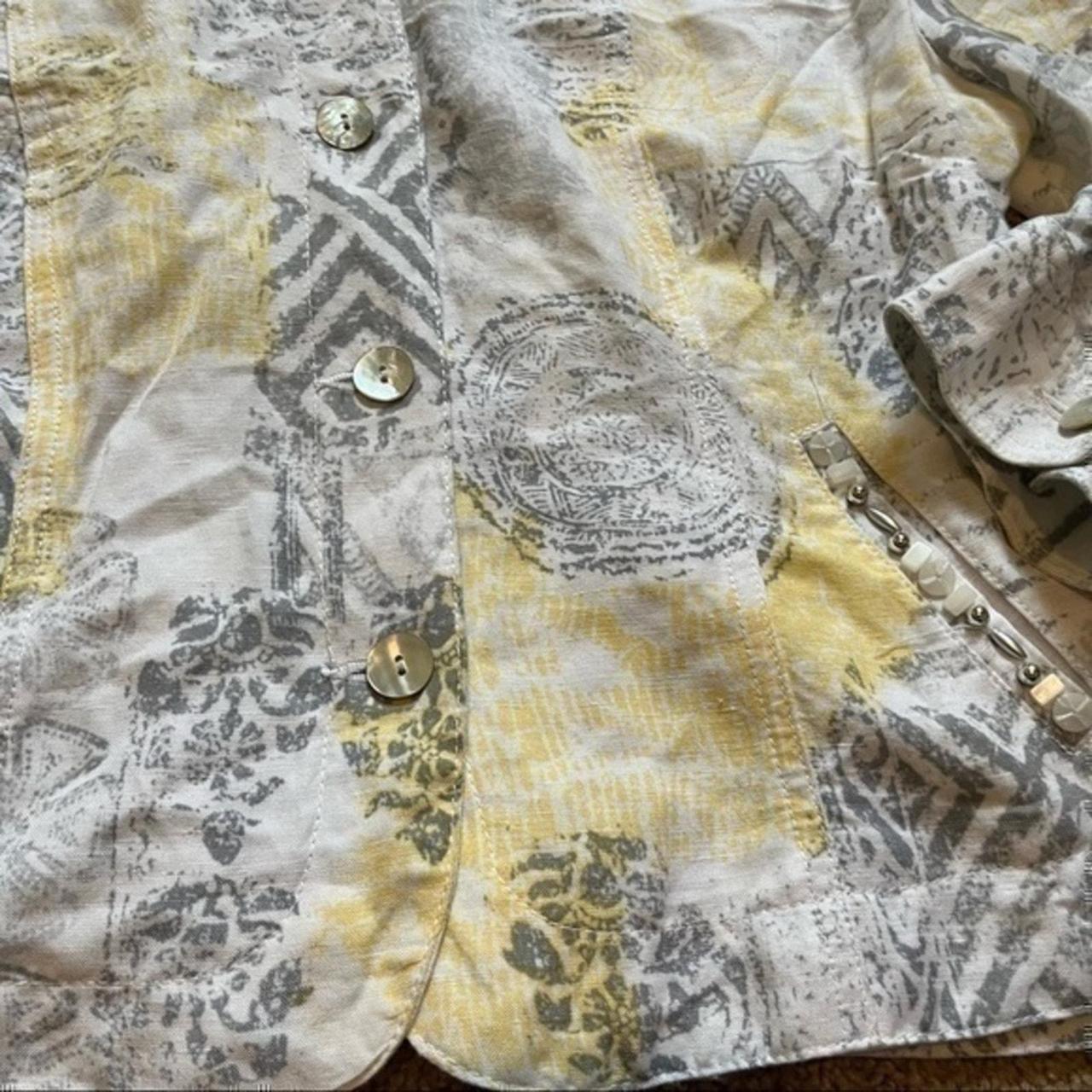 Ruby Rd. Women's Jacket - Yellow/Green - 12 – Rub… - image 3