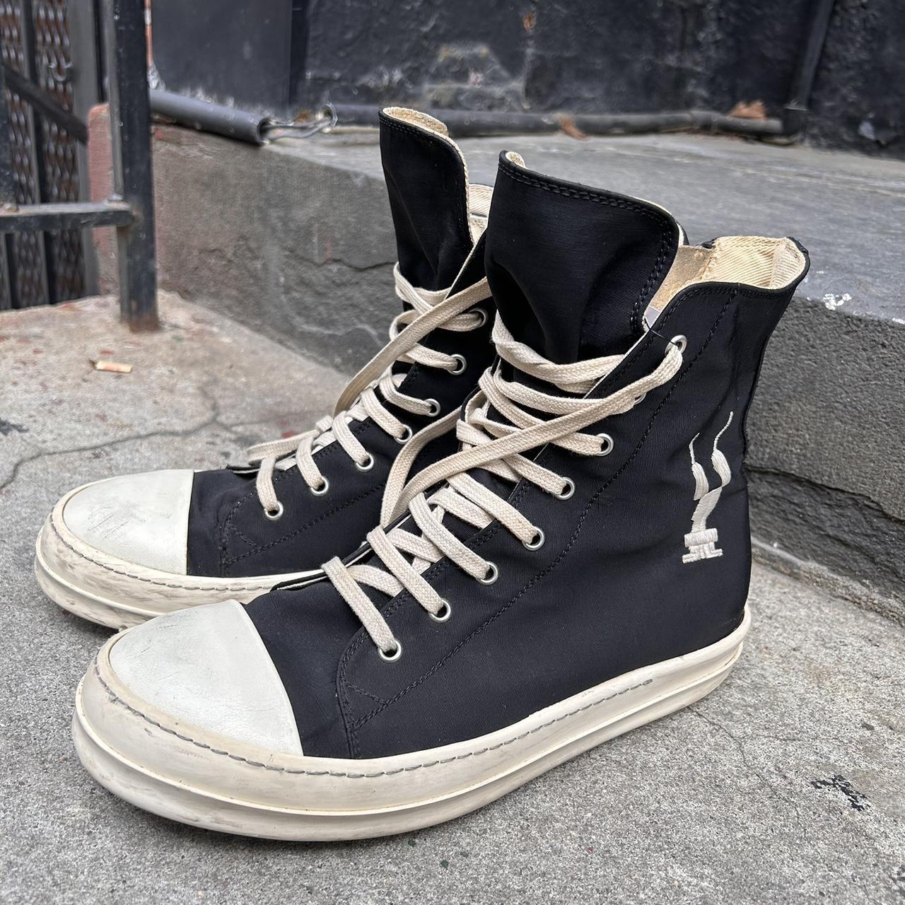 Rick owens sale sizing shoes