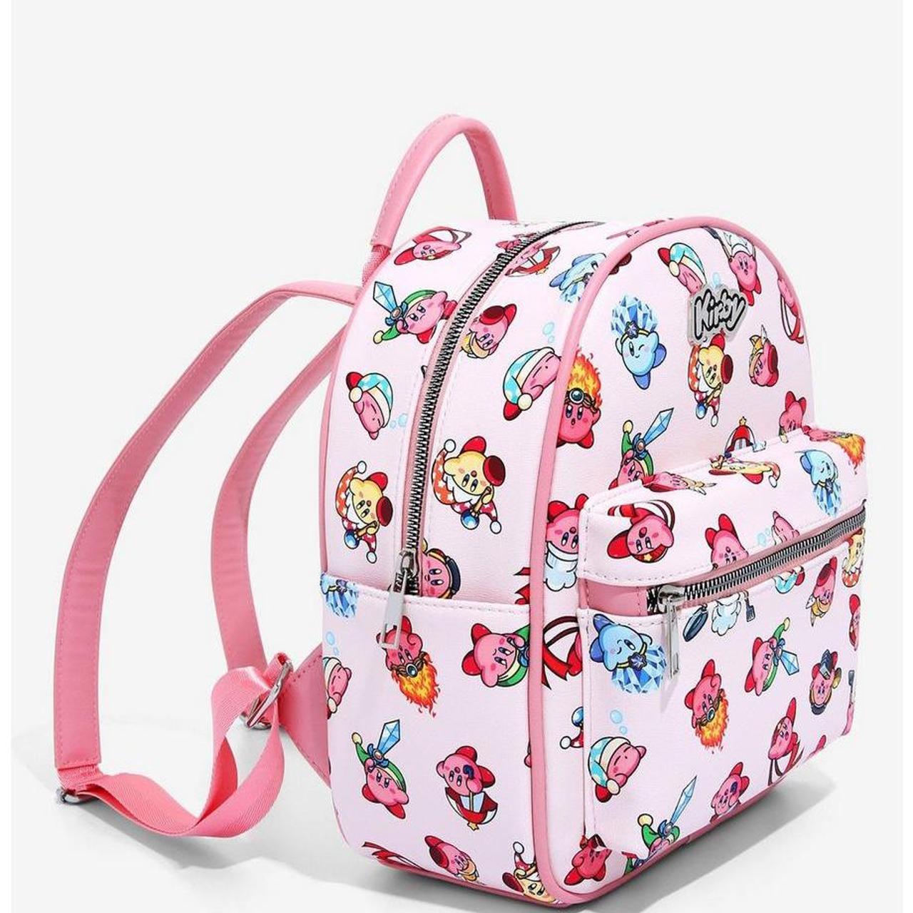 BioWorld Kirby Copy Abilities Mini Backpack New... - Depop