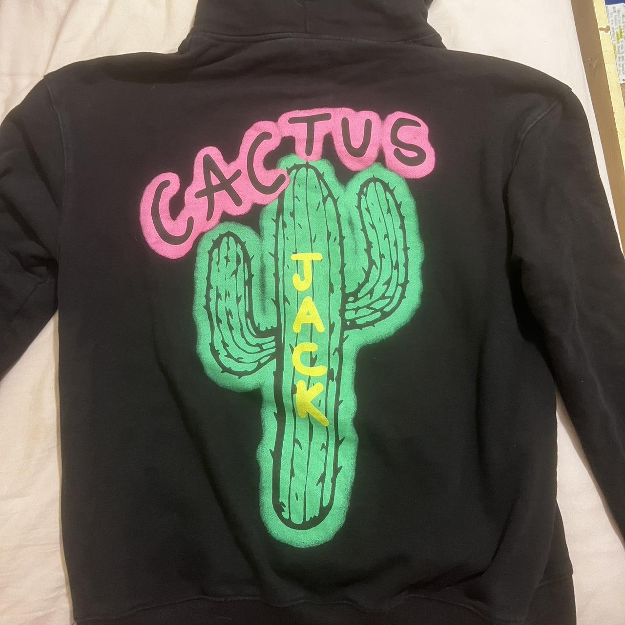 Cactus jack airbrush hoodie hot sale