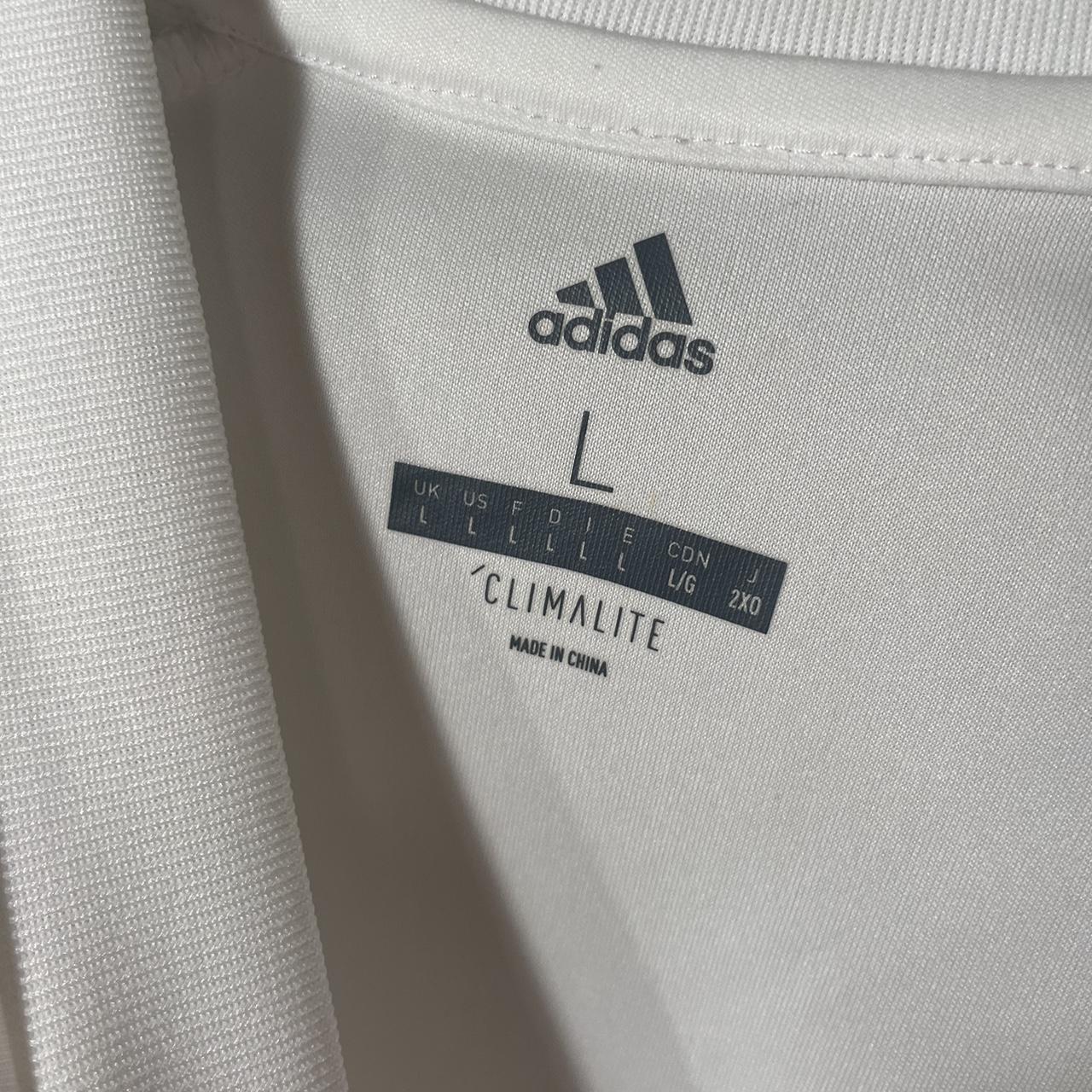 Adidas Men's Black and White T-shirt (3)