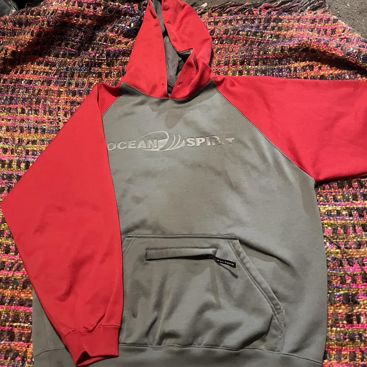 ocean spirit hoodie got cool zip pocket great for... - Depop