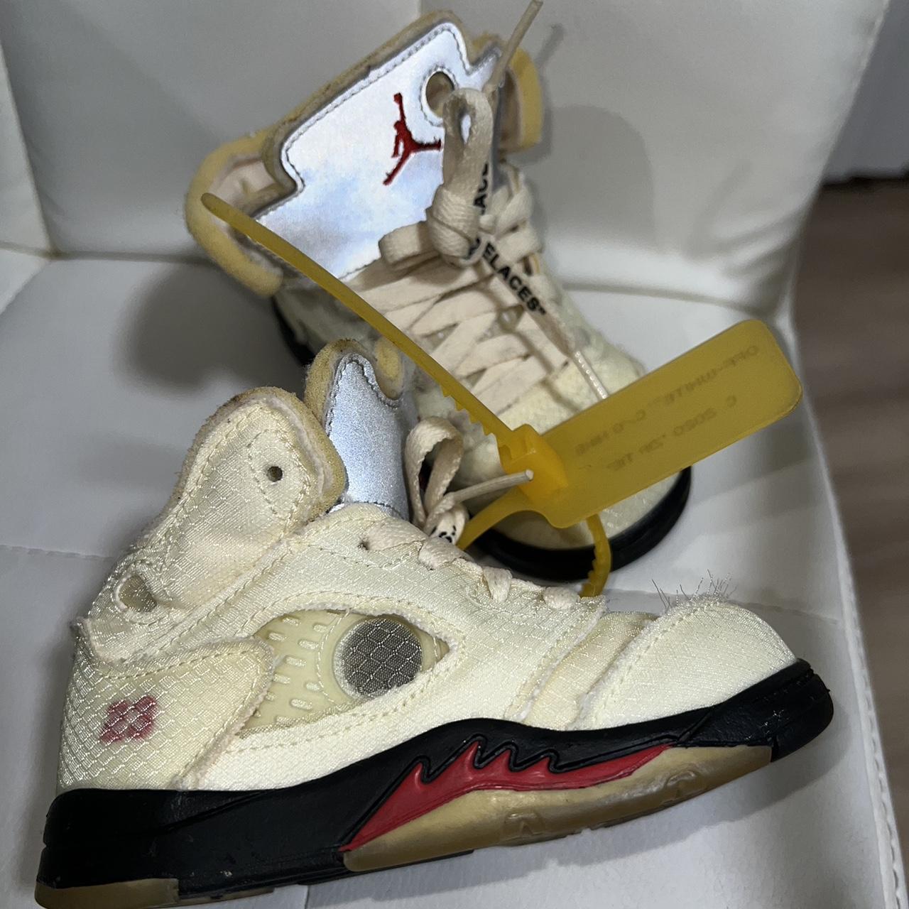 off white 5’s toddler size 7c worn a few times but... - Depop