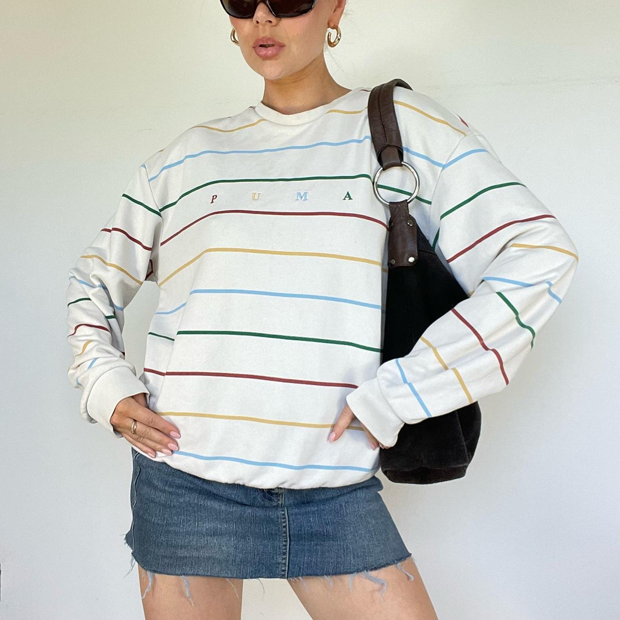 Puma rainbow sweatshirt best sale