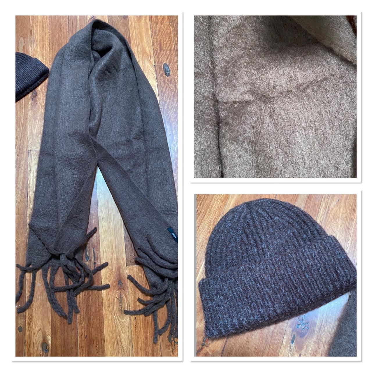 Scarf and Beanie Set Acrylic blend Sportsgirl Never... Depop