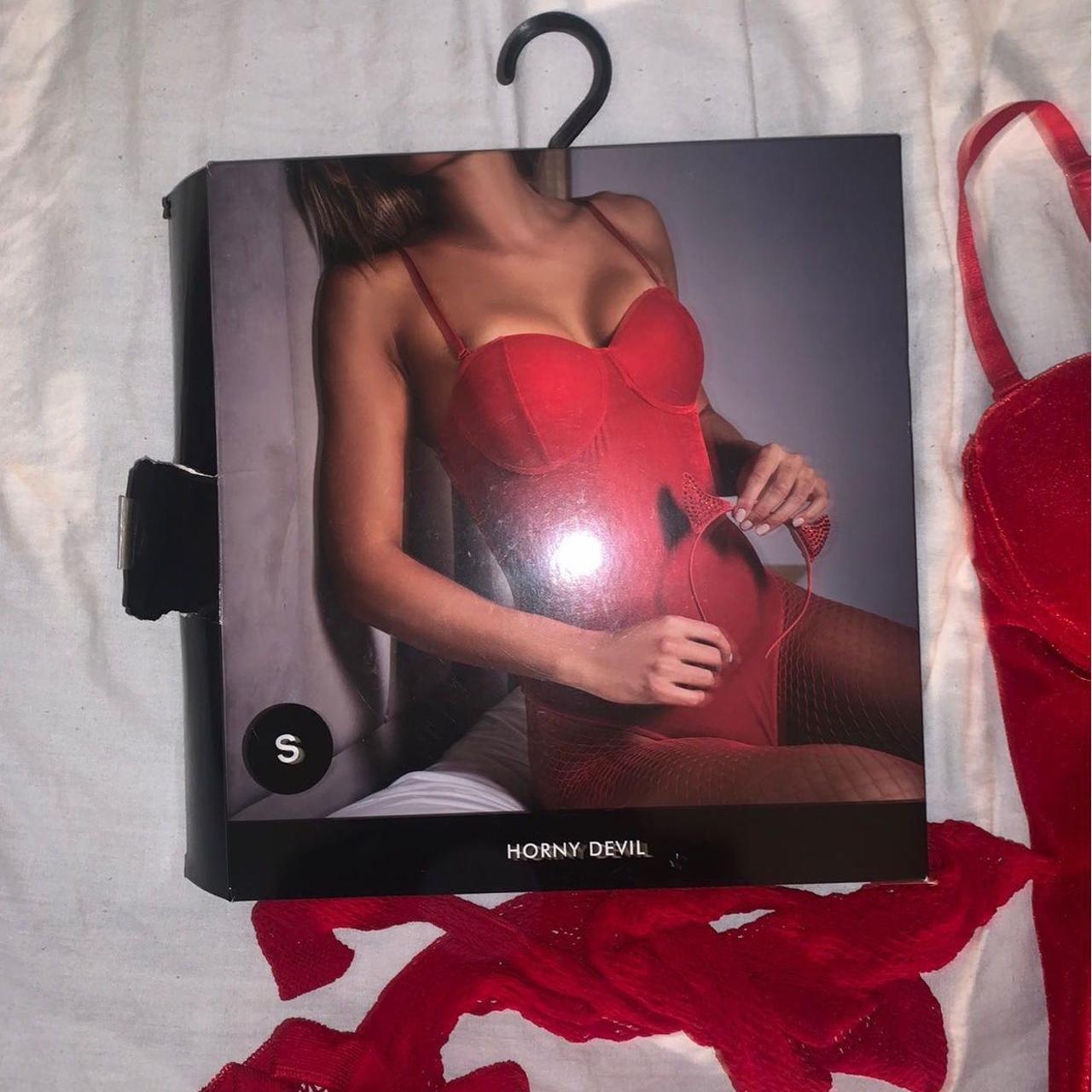 Ann Summers Womens Red Fancy Dress Depop