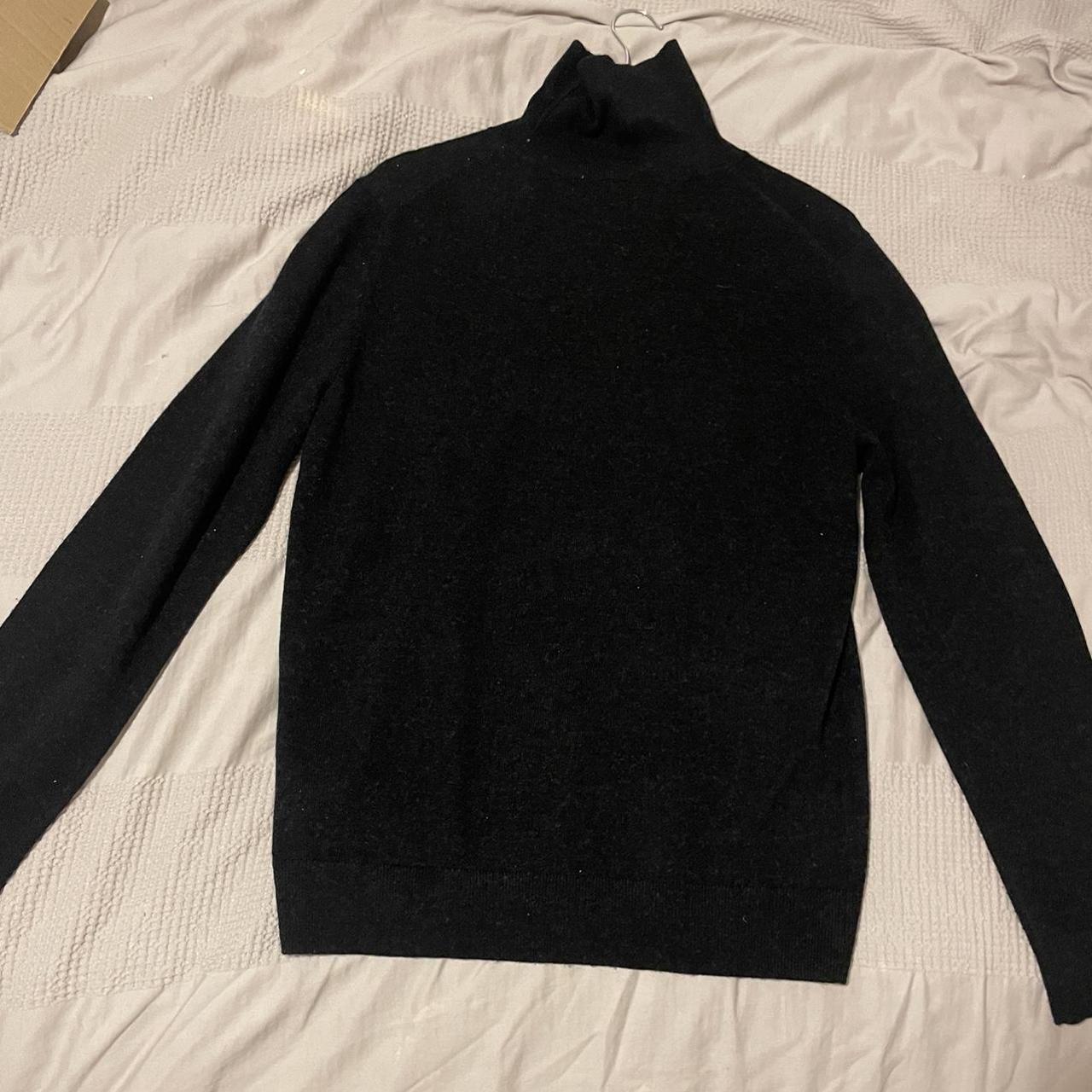 COS Men's Black Jumper | Depop