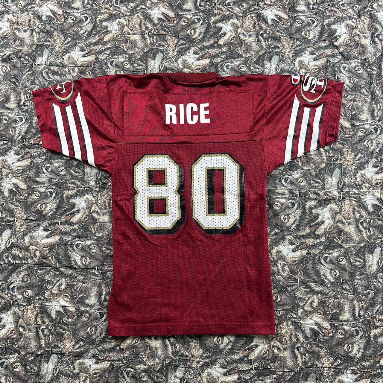 49ERS JERRY RICE 1994 THROWBACK MITCHELL AND NESS - Depop