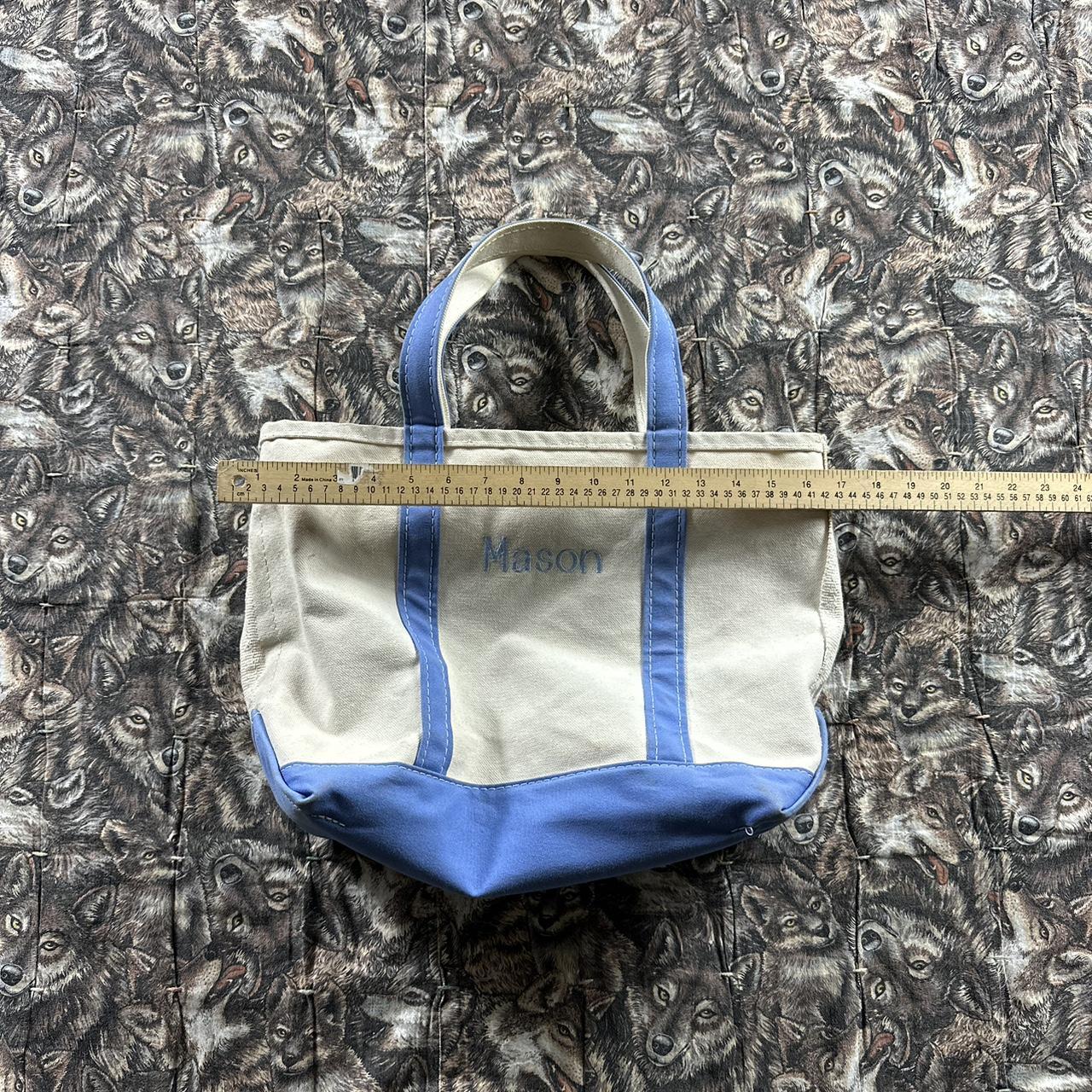 Vintage LL Bean zip top XL Boat and Tote. Made of - Depop