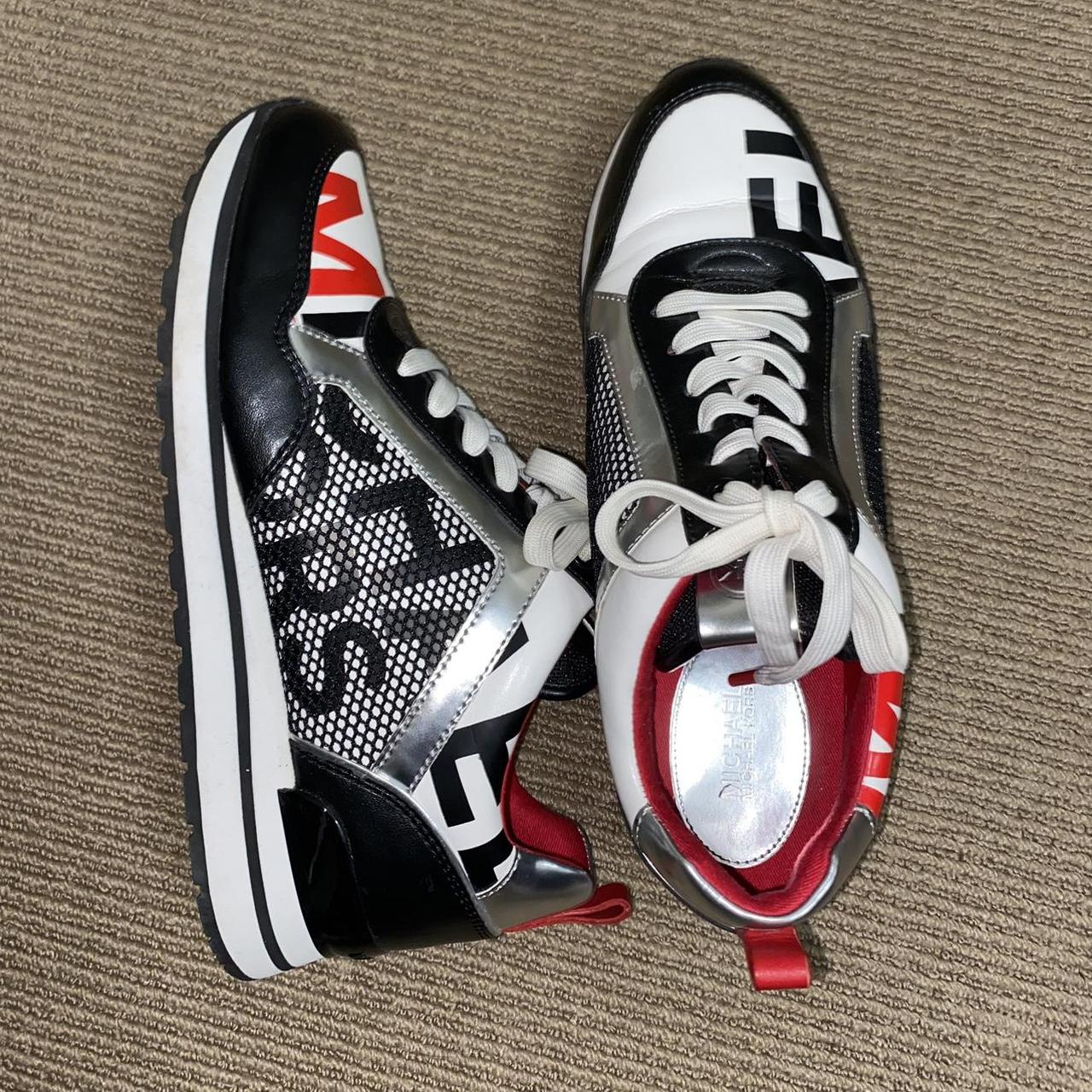 Womens Sneakers Michael Kors White And Red Sneakers Michael Kors - Main Image