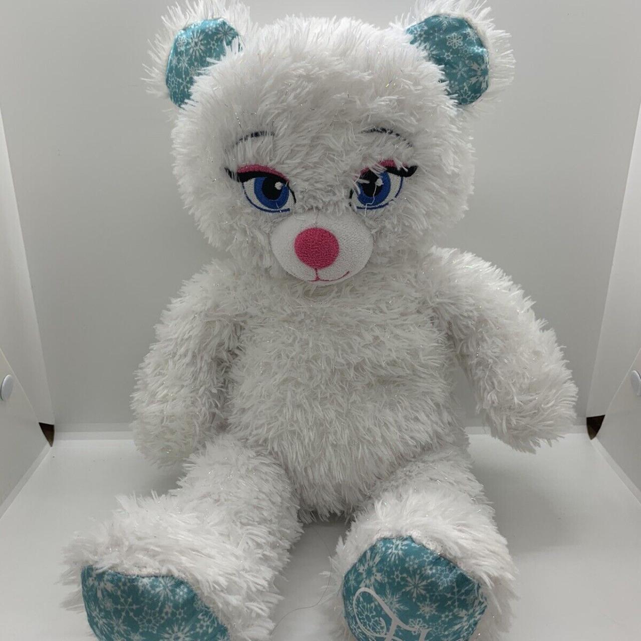 White and Blue Stuffed-animals | Depop