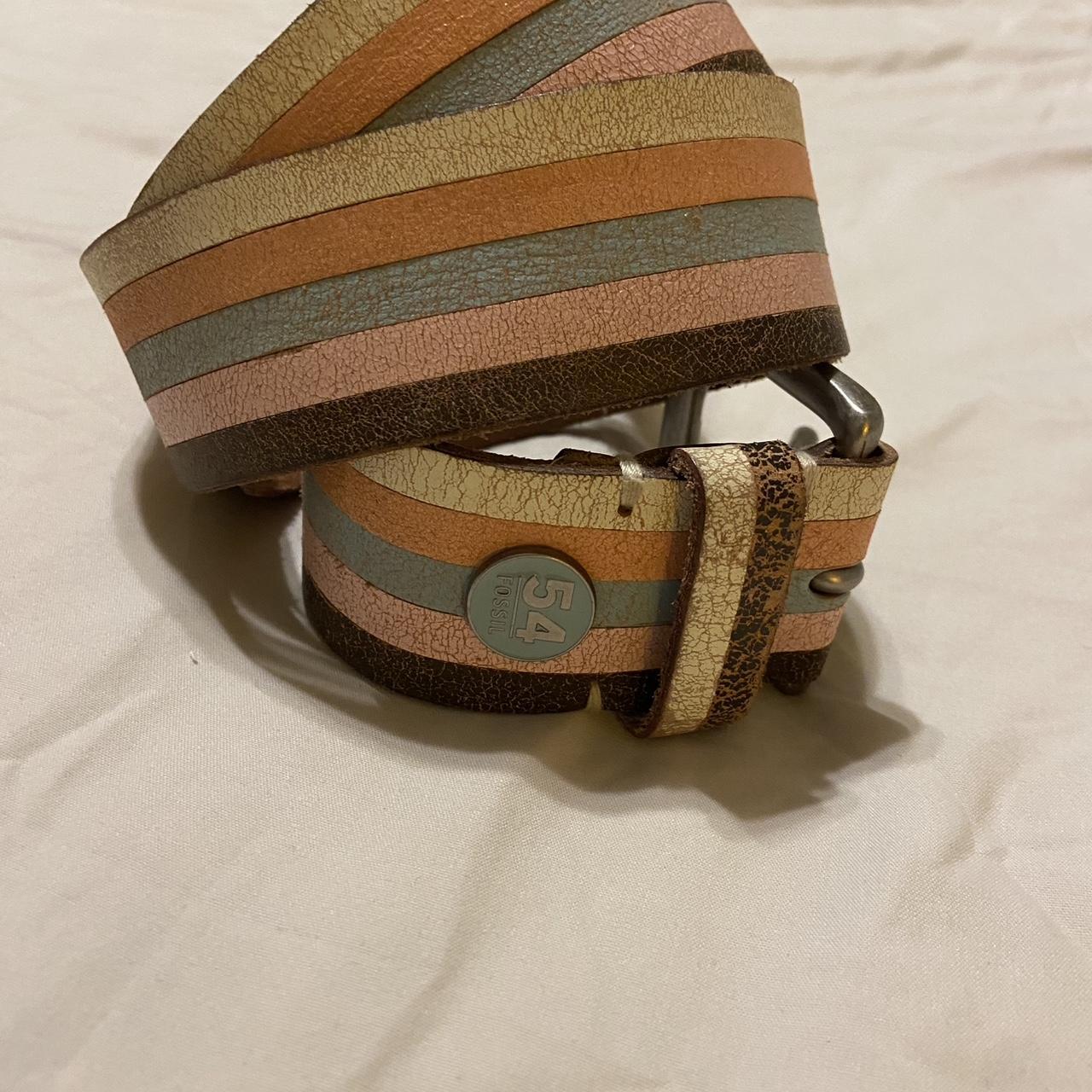 Fossil Women's Belt - Multi – Fossil distressed w… - image 1