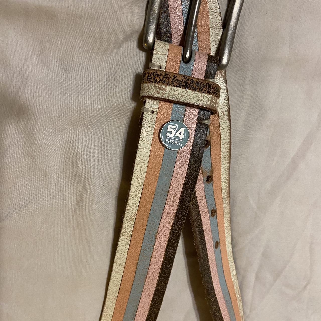 Fossil Women's Belt - Multi – Fossil distressed w… - image 2