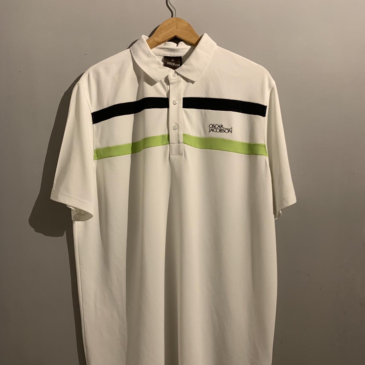 Oscar Jacobson Ace Tour Golf Polo Shirt Mens XL... - Depop