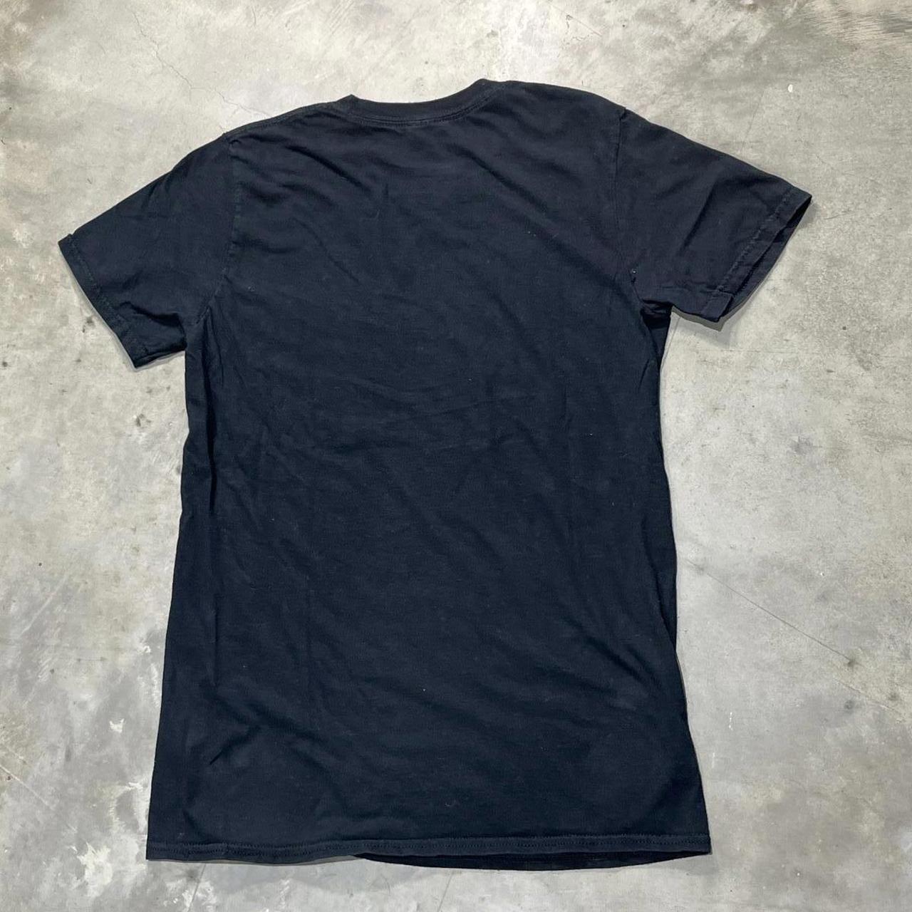 Preloved Men's T-shirt - Black/Black - S – Band: … - image 4