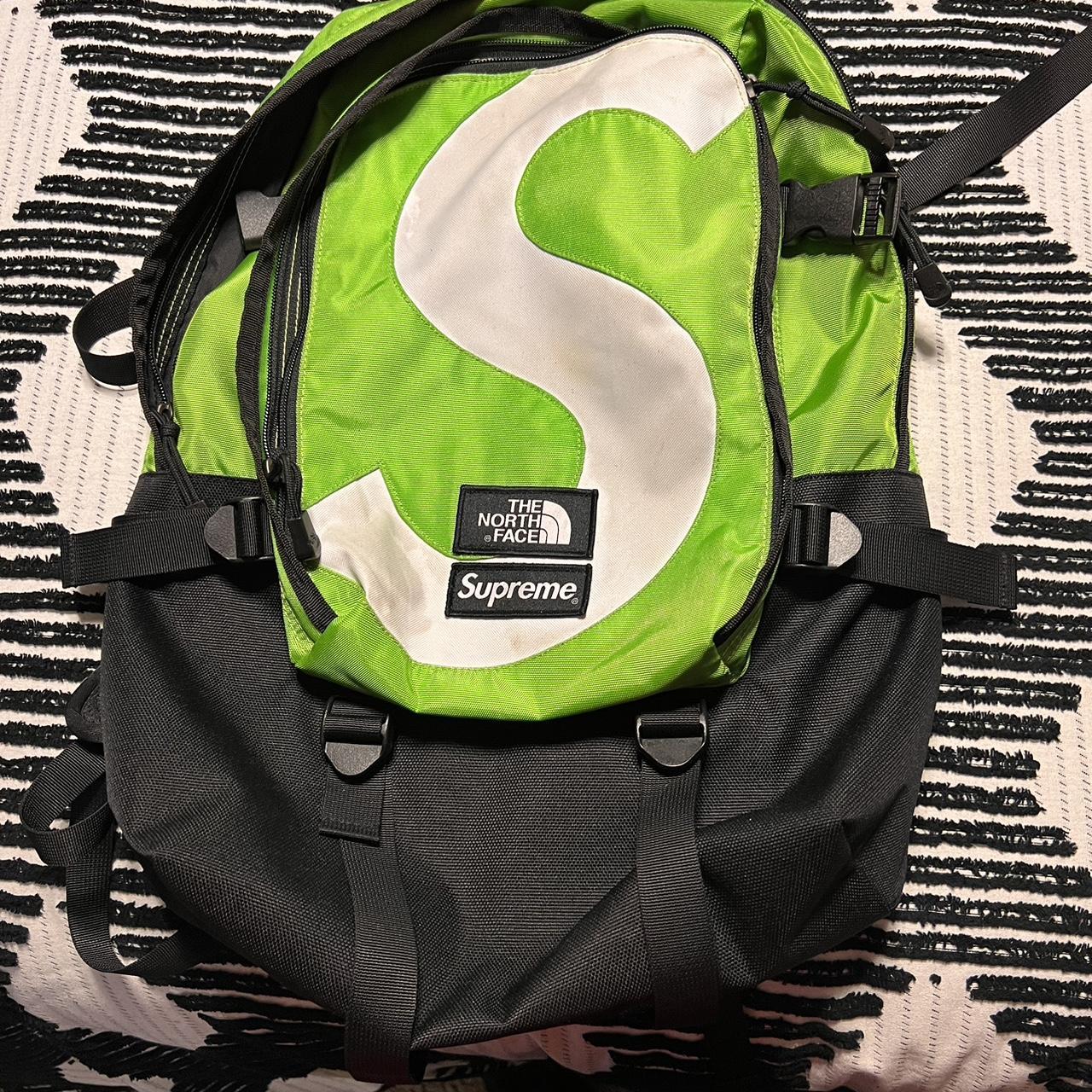 Supreme The North Face S Logo Expedition Backpack Lime - FW20 - US