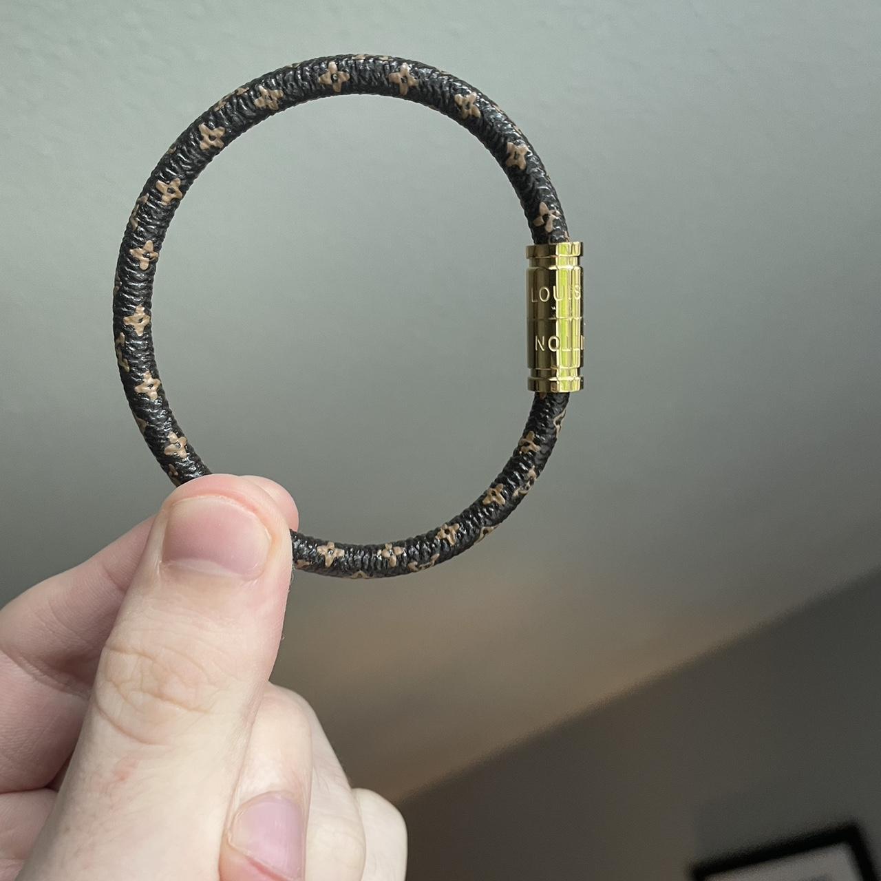 LV Monogram Chain Bracelet Open to offers 23 cm - Depop
