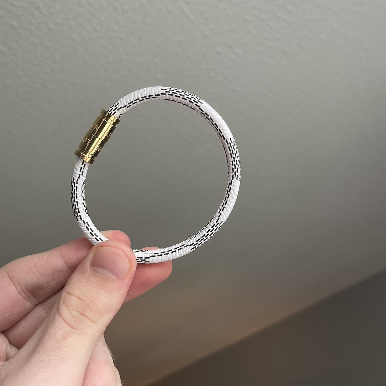 LV Monogram Chain Bracelet Open to offers 23 cm - Depop