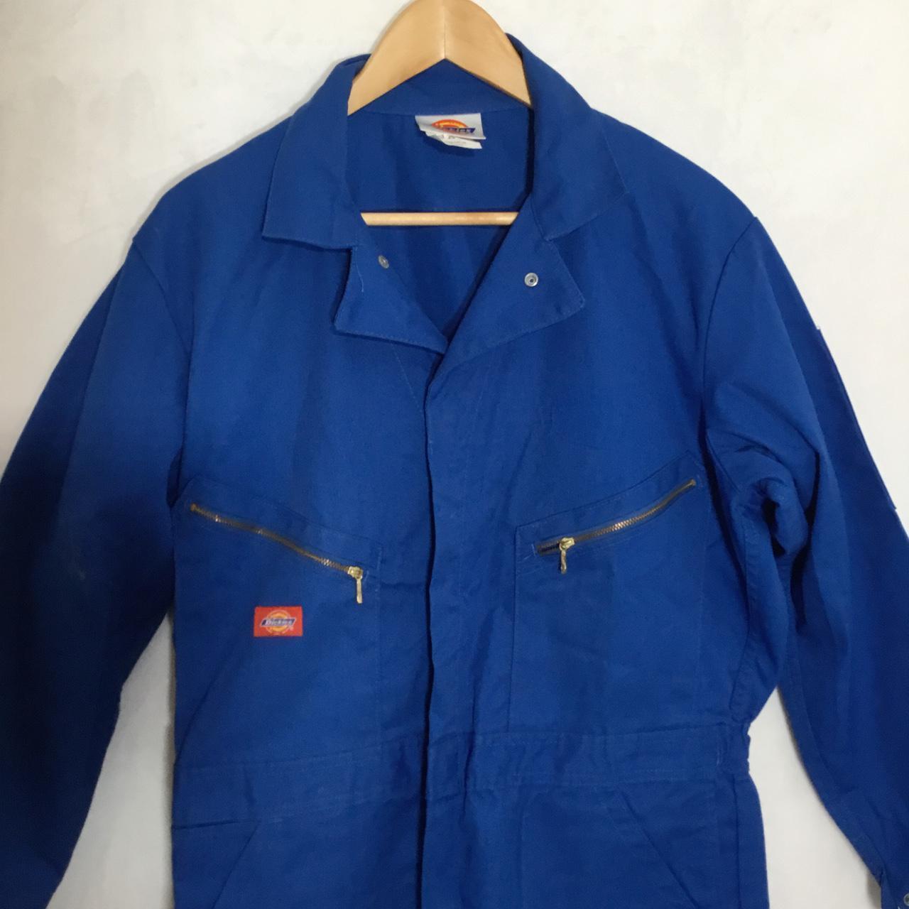 Dickies boiler suit. Dickies blue heavy weight long ... - Depop