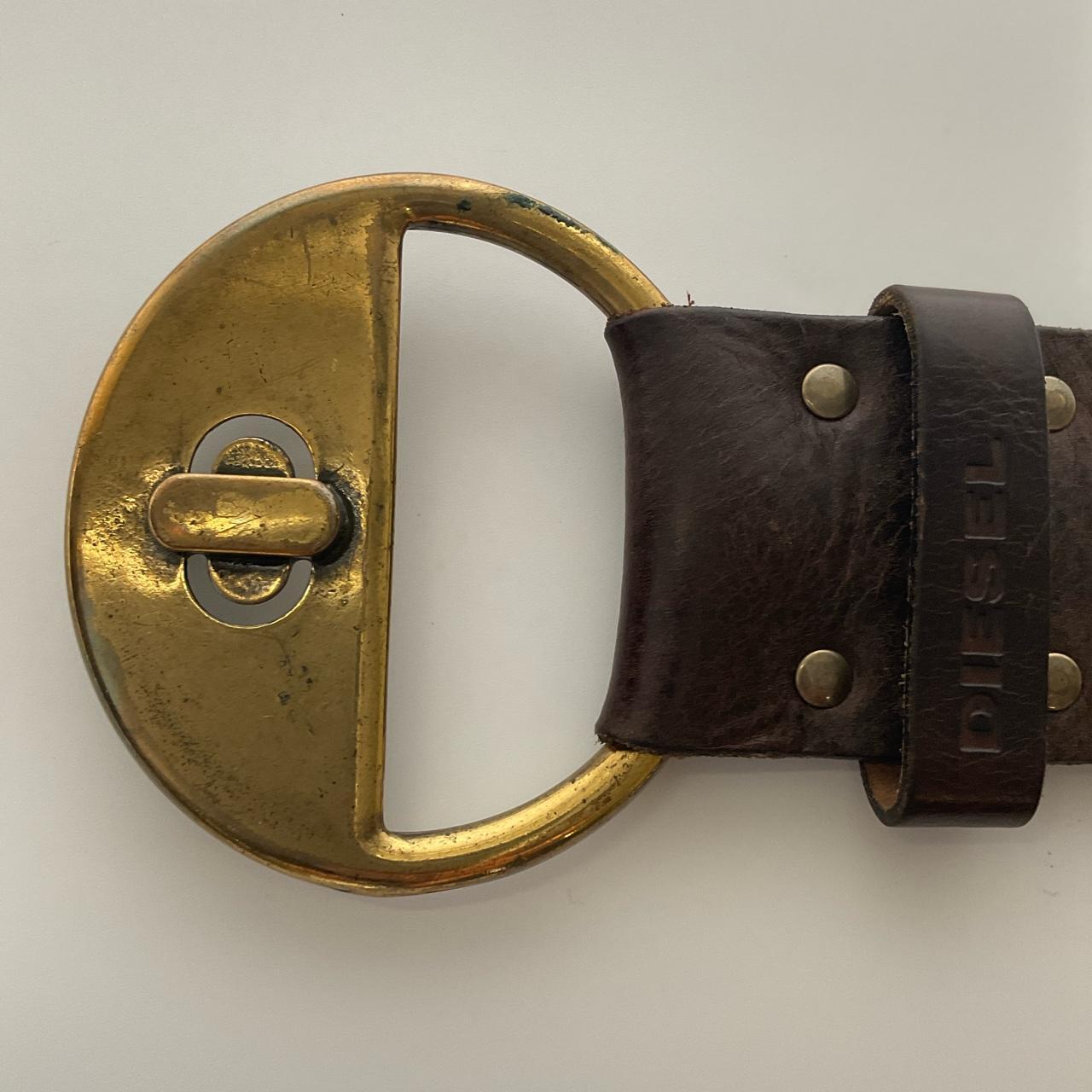 diesel leather belt price